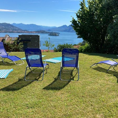 Armonie Del Lago - Lakeview Retreat With Private Garden, Pool & Jacuzzi Baveno Bagian luar foto